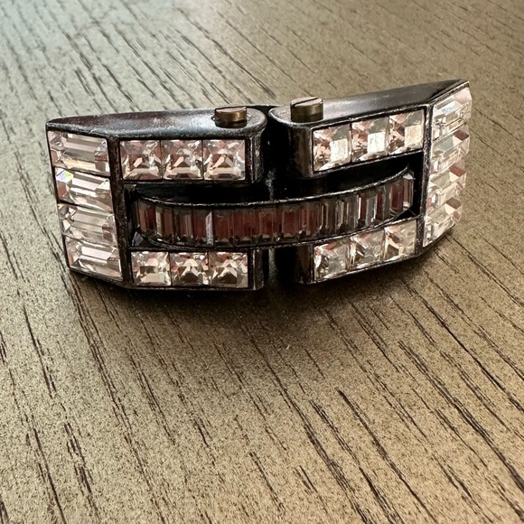 Lanvin, mechanical ring, very massive, aged metal effect - Picture 1 of 10